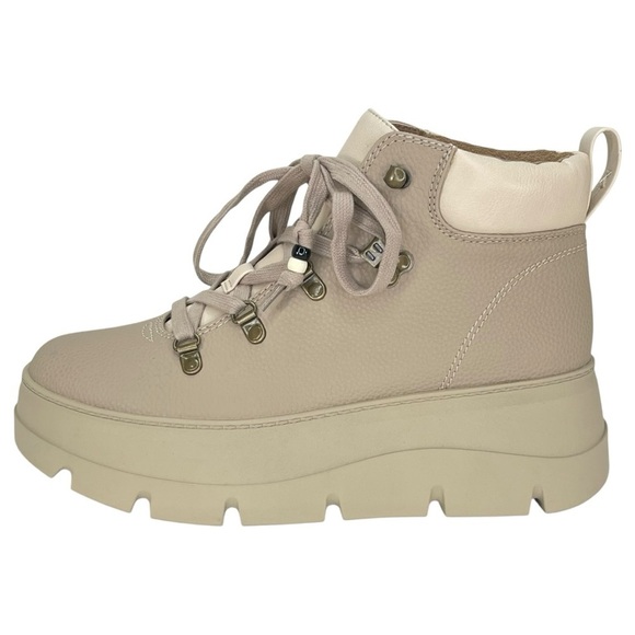 Zodiac Billie Tan Pebbled Faux Leather Lug Sole Womens Sneakers Size 10M - Picture 3 of 11